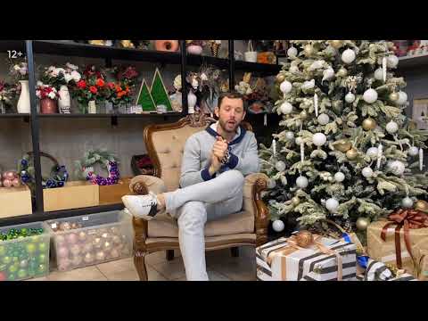 Видео: НЕОБЫЧНАЯ НОВОГОДНЯЯ КОМПОЗИЦИЯ из нобилиса со свечами и подсветкой. Подготовка к Новому году.