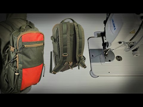 Видео: Непростой 15л рюкзак с подсумком на 5л для  повседневного ношения, для города и загородных прогулок