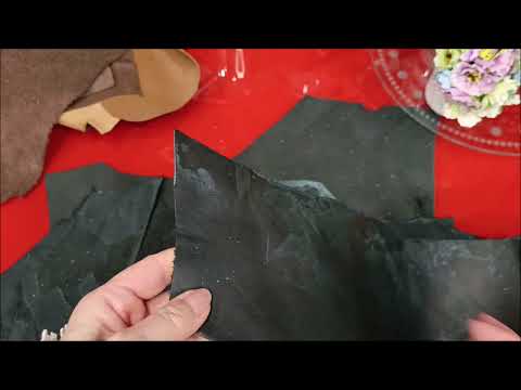 Видео: Unpacking the parcel leather🌸Розпакування посилки, шкіра. #видео #кожа #leather 