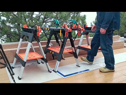 Видео: Верстак и козлы от Pony Jorgensen 