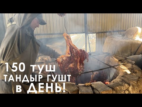 Видео: 150 баранов в день! Тандыр гушт! Узбекистан!