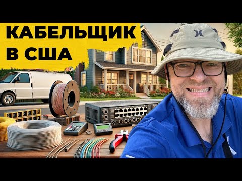 Видео: РАБОТА В США КАБЕЛЬНЫЙ ТЕХНИК XFINITY