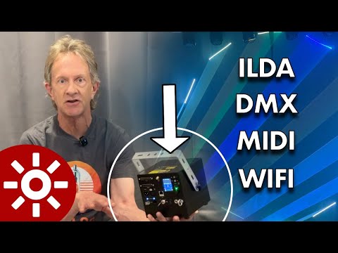 Видео: Будущее световых шоу: обзор LaserCube Ultra MK2