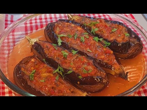 Видео: Имам Баялды: Вкуснейшие Фаршированные Баклажаны | Вегетарианский Рецепт | Турецкие рецепты