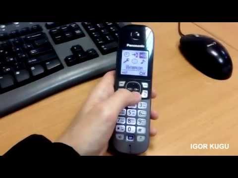 Видео: Радиотелефон Panasonic KX-TG6881 отзыв 1 год владения KX-TG6811 KX-TG6821 KX-TG6891