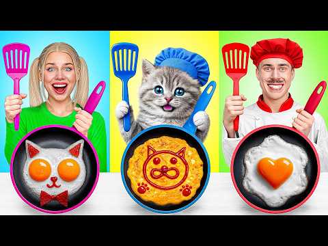 Видео: Кулинарный Челлендж с Котиком от Multi DO Smile