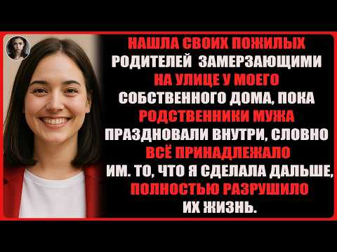 Видео: Я нашла родителей с посиневшими губами за дверью, пока родня мужа пировала внутри…