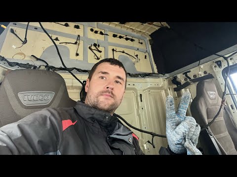 Видео: Разбираю салон кабины Ивеко Стралис/Iveco Stralis
