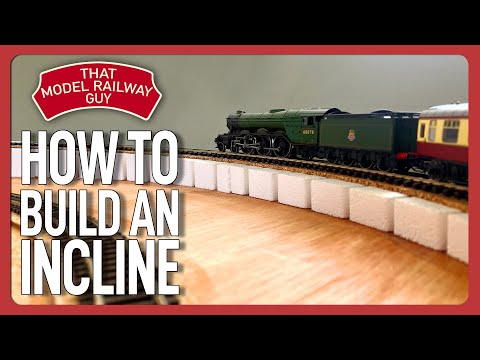 Видео: Строительство модели железной дороги TT:120 — Эпизод 4: Как построить уклон