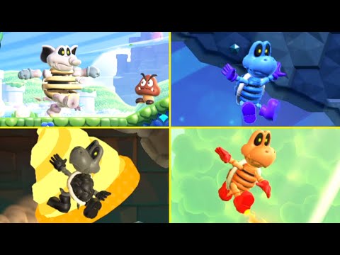Видео: Играем за СУХИХ КОСТИ в Mario Wonder *ВСЕ ПРЕВРАЩЕНИЯ!*