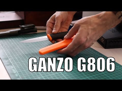 Видео: Народный нож для леса GANZO G806