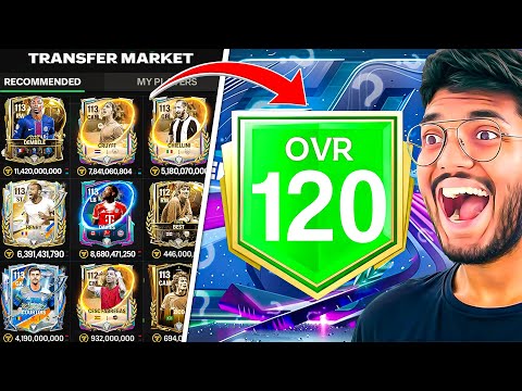 Видео: Могу ли я достичь OVR 120, используя только рекомендуемую вкладку? FC MOBILE