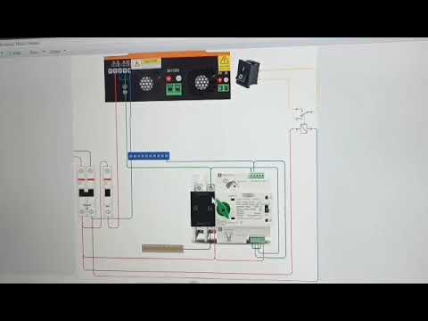 Видео: АВР TOMZN підключення з інвертором. Схема.