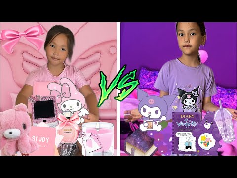 Видео: РОЗОВЫЙ VS ФИОЛЕТОВЫЙ #challenge #rek