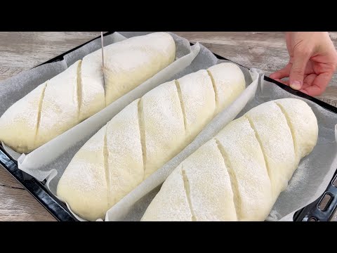 Видео: Хлеб больше не покупаем! Чудеса на столе даже не успевают остыть! Очень вкусно!