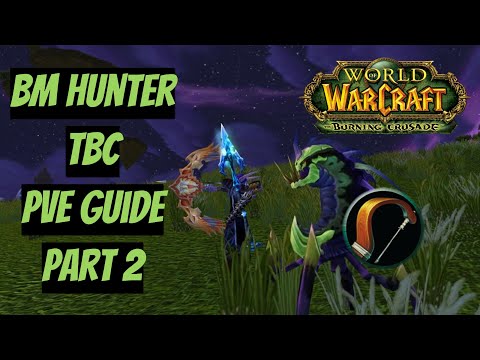 Видео: Стрелы, лук и верный друг! | БМ Охотник ПВЕ Гайд | BM Hunter PVE Guide | WoW Burning Crusade(TBC) №2