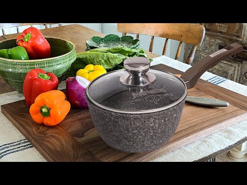 Видео: ОБЗОР СОТЕЙНИКА (КОВША) с антипригарным покрытием Мечта™