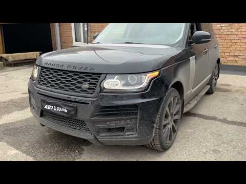 Видео: Range Rover L405 замена на светодиодные линзы MTF Cyberlight 2.0 OEM