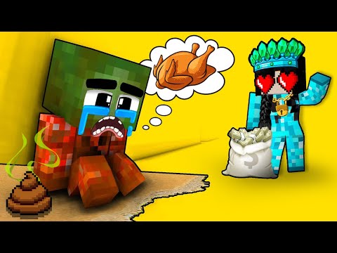 Видео: POOR  Fire Zombie VS Rich Iсe Sadako Love Story!