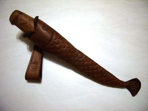 Видео: Ножны "Рыбка"