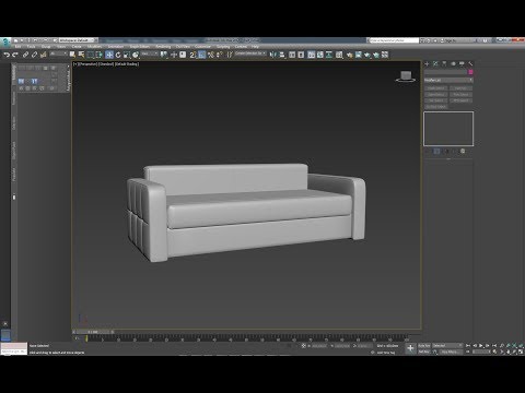 Видео: Уроки 3ds Max. Моделирование дивана с нуля Часть 3 (моделирование сидения, царги, спинки)