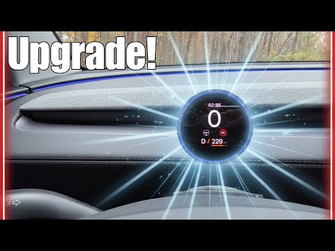 Видео: Этот OLED-дисплей предоставит вам простую информацию о Tesla!