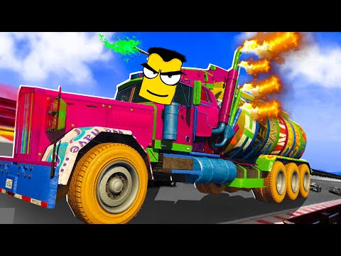 Видео: СТЕНКА НА СТЕНКУ С ТРАНСПОРТОМ АРЕНЫ!!! GTA Online