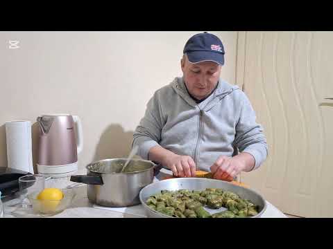 Видео: Сърми с лапад бързо и лесно и много вкусно + още нещо #сърмислапад #вкусно #влог #food #храна #еда