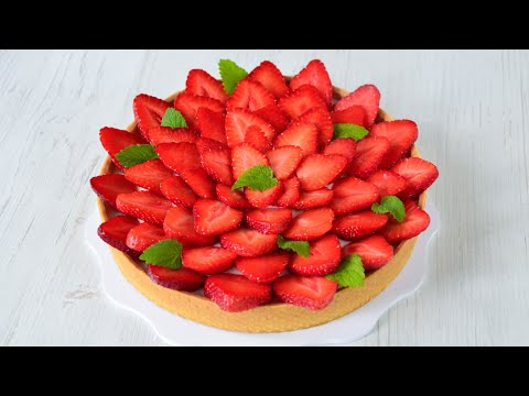 Видео: ТАРТ с ЗАВАРНЫМ КРЕМОМ и клубникой🍓