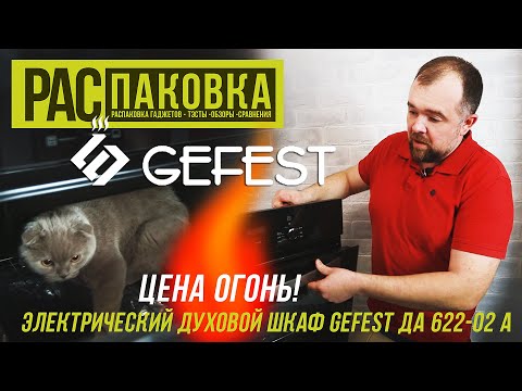 Видео: Электрический духовой шкаф. Gefest ДА 622 02 А. Распаковка! Обзор! цена!