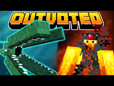 Видео: НЕ ДОБАВЛЕННЫЕ МОБЫ МАЙНКРАФТ С ГОЛОСОВАНИЯ В НОВОМ МОДЕ - OUTVOTED ПОЛНЫЙ ОБЗОР МОДА ГАЙД ПО МОДУ