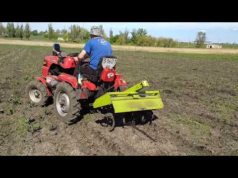 Видео: фрезеровка мототрактором 4,05,23р