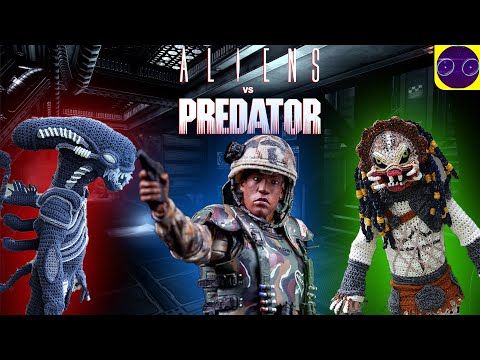 Видео: Aliens vs Predator (2010) СЫКУЮ ЗА МОРПЕХА часть 2