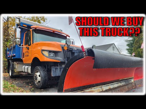 Видео: Возможно, мы купим еще один снегоочиститель International Terrastar!