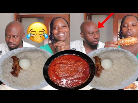 Видео: Мой муж пытался играть в быструю игру, но потом пожалел об этом | АФРИКАНСКАЯ КУХНЯ МУКБАНК белый...