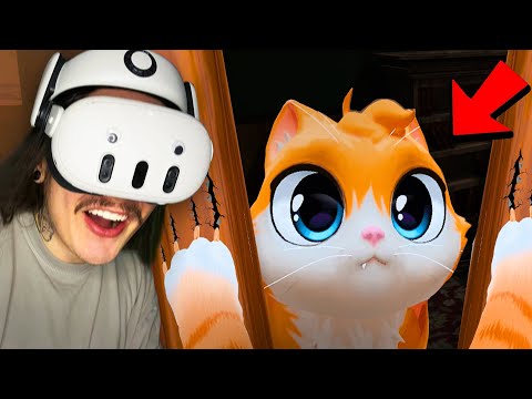 Видео: НЕПОСЛУШНЫЙ КОТ НАШЕЛ НОВОГО КОТИКА! (I Am Cat VR)