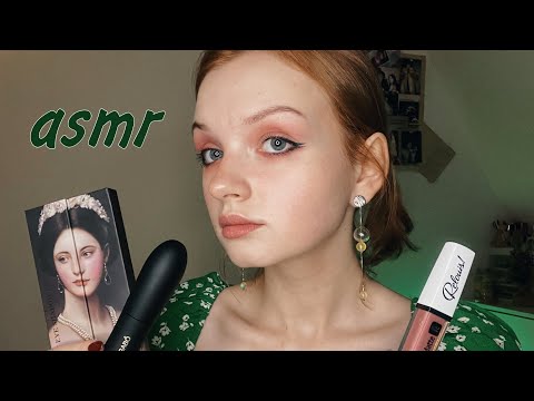Видео: асмр макияж | шепот | asmr makeup | whisper