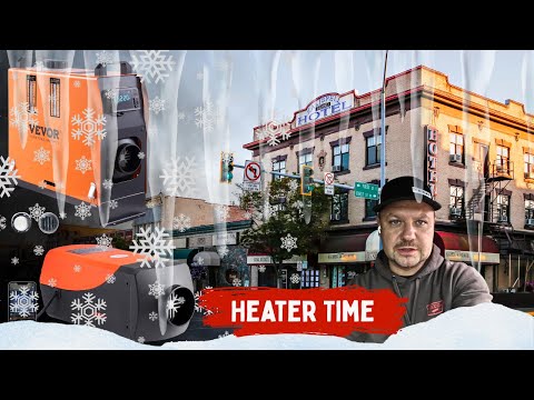 Видео: Дизельный воздухонагреватель: как пользоваться им | Альтернативное место для душа, а не только ст...