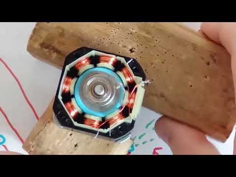Видео: Переделка шагового униполярного в биполярный двигатель