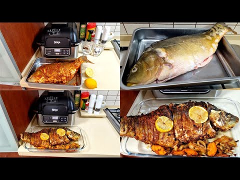 Видео: Карп в Grill Ninja, в Грузинском Маринаде!