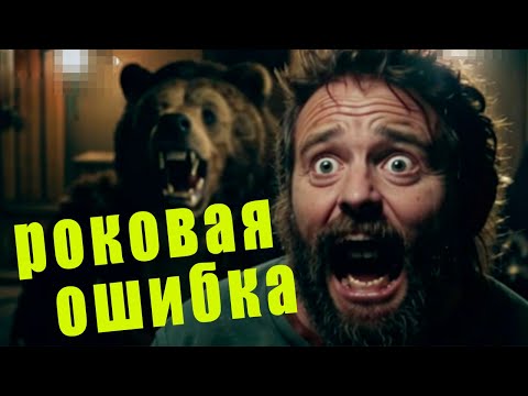 Видео: 💥МЕДВЕДЬ / Маленькая Ошибка , ставшая роковой для таежника/