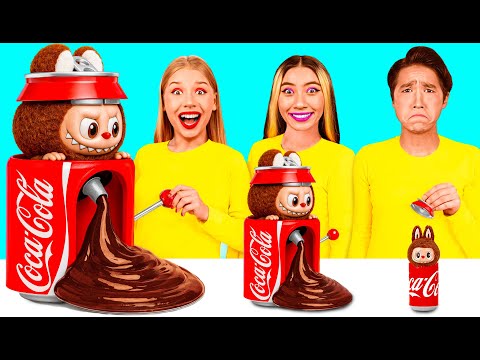 Видео: Большая, Средняя или Маленькая Тарелка Челлендж | Умные Гаджеты или Лайфхаки от GoFun Challenge