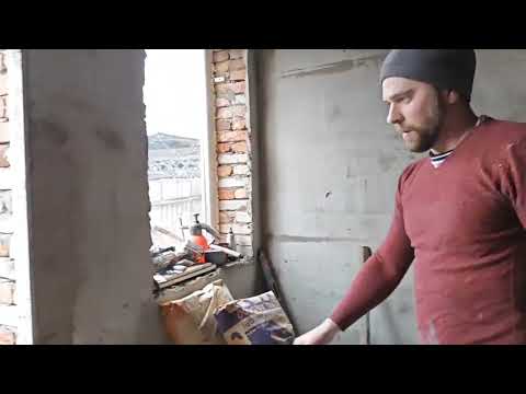 Видео: Супер дом с Мусорки. Стяжка по тёплому полу.