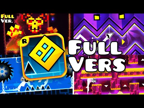 Видео: Все Geometry Dash уровни — ПОЛНЫЕ Версии
