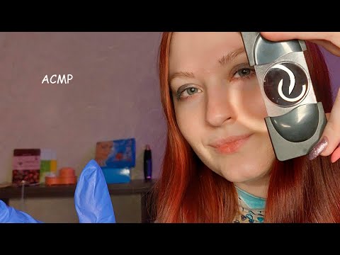 Видео: Осмотр дерматолога-косметолога I Examination by a dermatologist-cosmetologist I АСМР ASMR