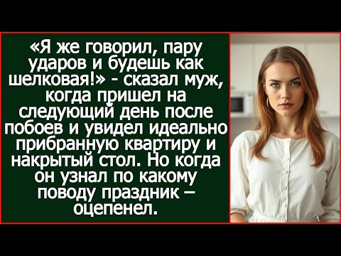 Видео: «Я же говорил, пару ударов и будешь как шелковая!» - сказал муж, но уже через 5 минут...