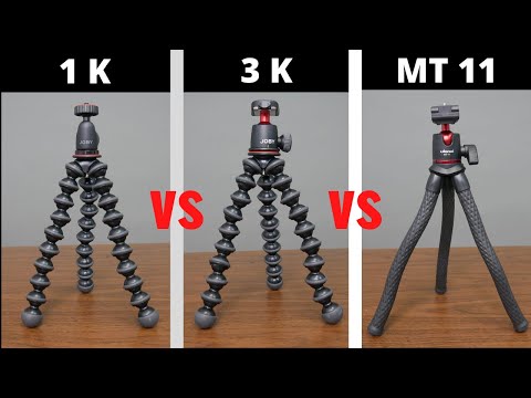 Видео: Joby Gorillapod или стойка для камеры Ulanzi? Обзор и сравнение 1K, 3K и MT-11