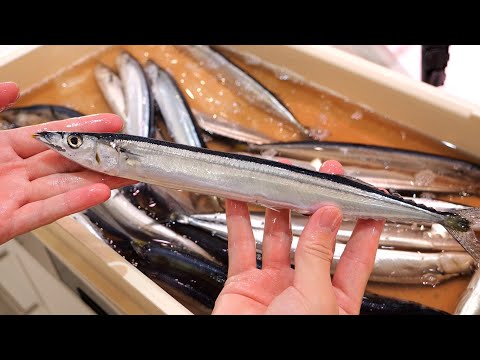 Видео: Тихоокеанская сайра, похожая на карандаш, очень вкусна в таком виде!