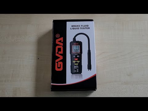 Видео: ●GVDA ● Обзор тестера тормозной жидкости ● Brake Fluid Liquid Tester ● AliExpress ● Super