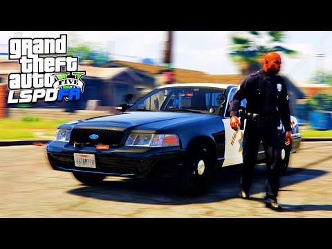 Видео: Полицейские Будни в GTA 5 - Первый Патруль!